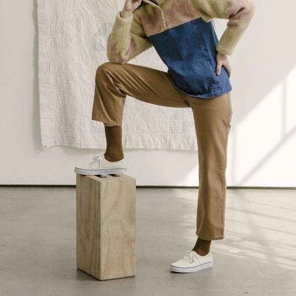 Carleen Relaxed Jeans Wheat 100% Cotton - Picture 6 of 6